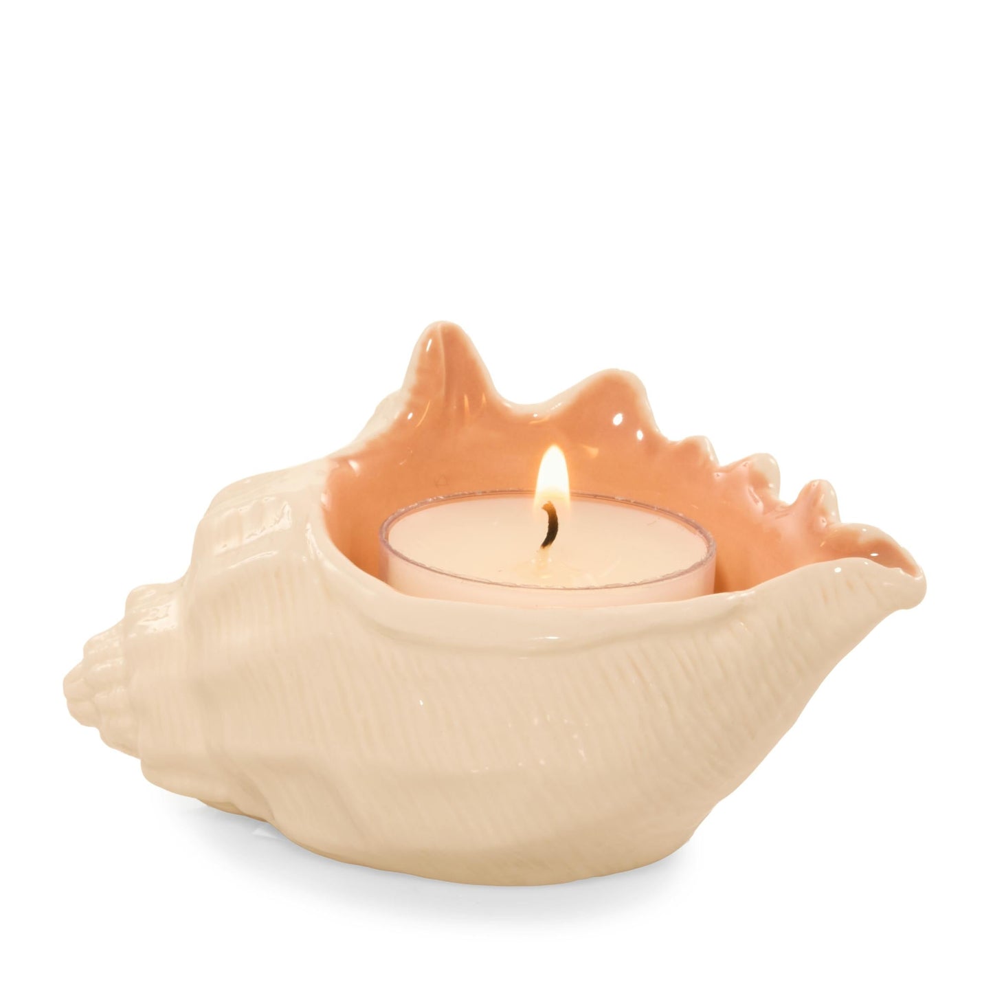 Seashell Tea Light Candle Holder (S4RKF)