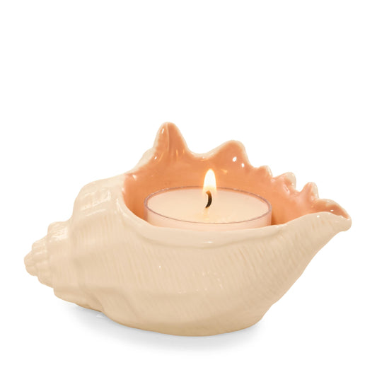 Seashell Tea Light Candle Holder (S4RKF)