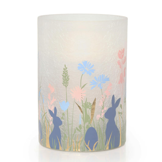 Easter Bunny Jar Candle Holder (S4JAE)