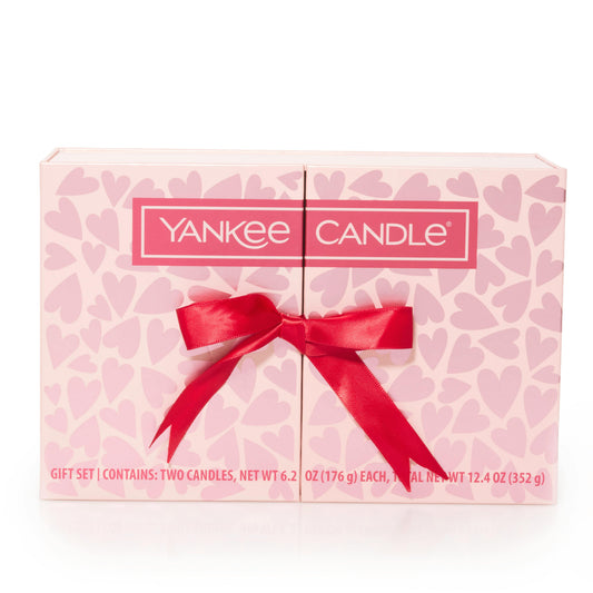 Love Is in the Air Fluted Candles Gift Set (S464P)